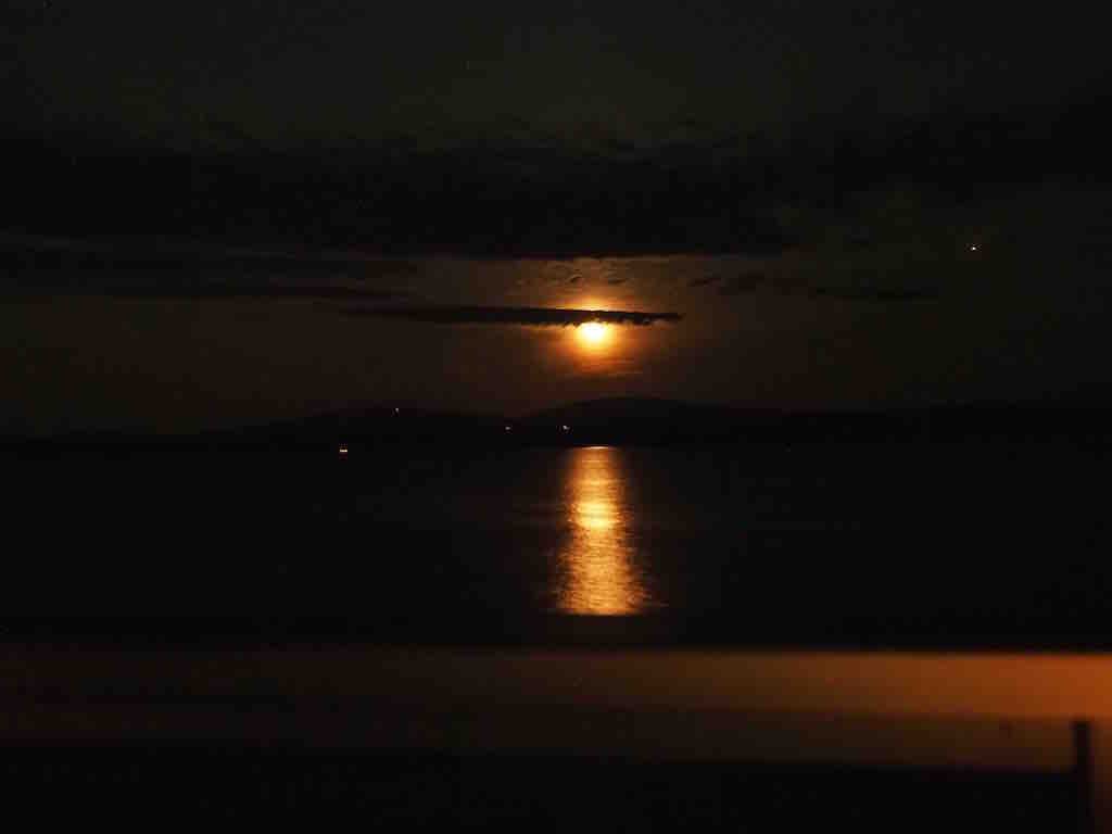 Moon Over the Western Bay