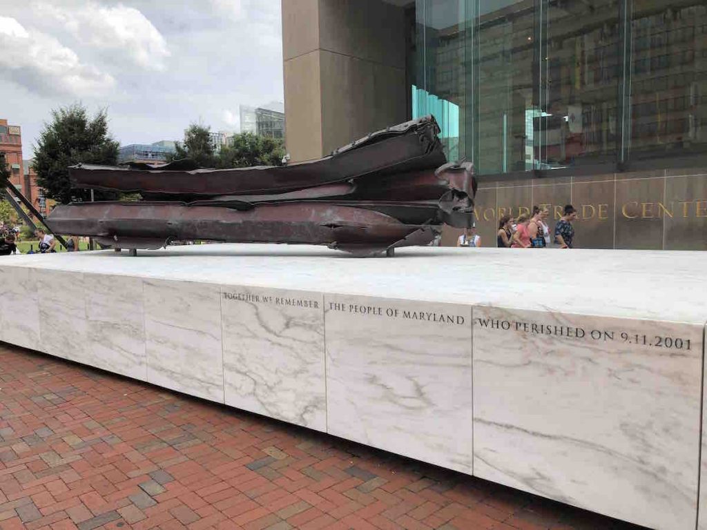 World Trade Center - NYC Beam at WTC-Baltimore