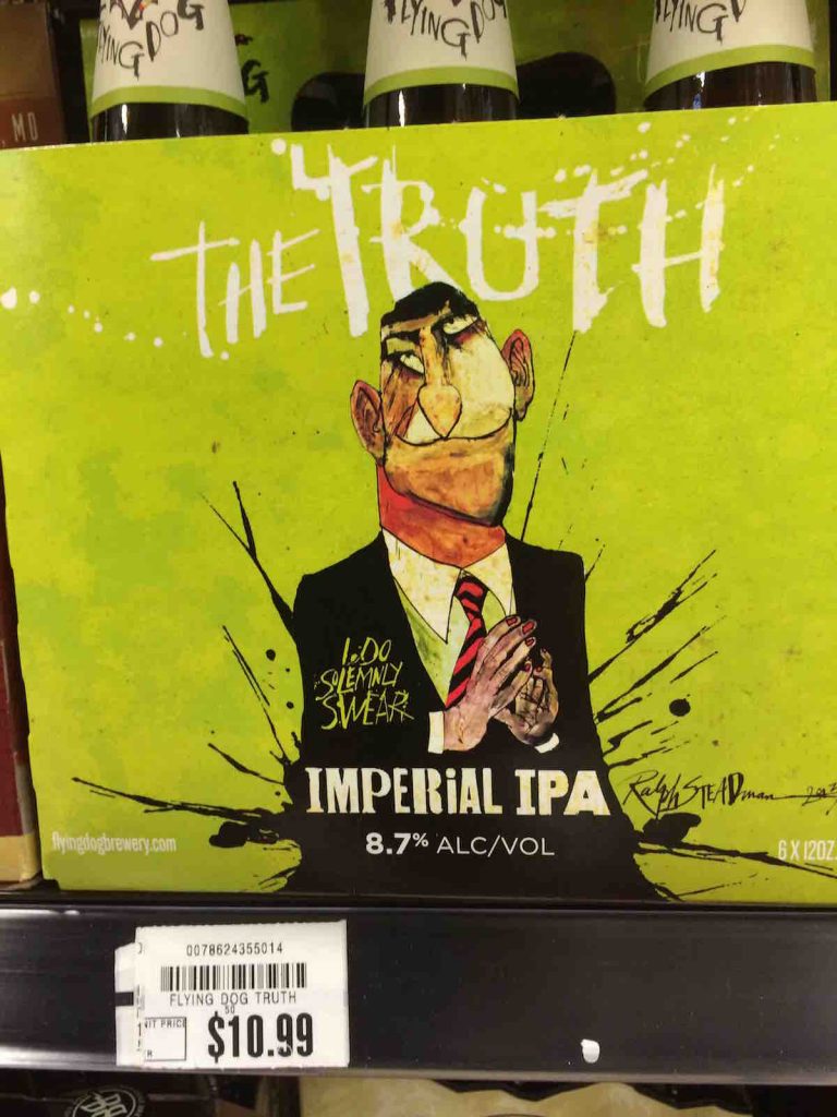 Beer Carton named The Truth