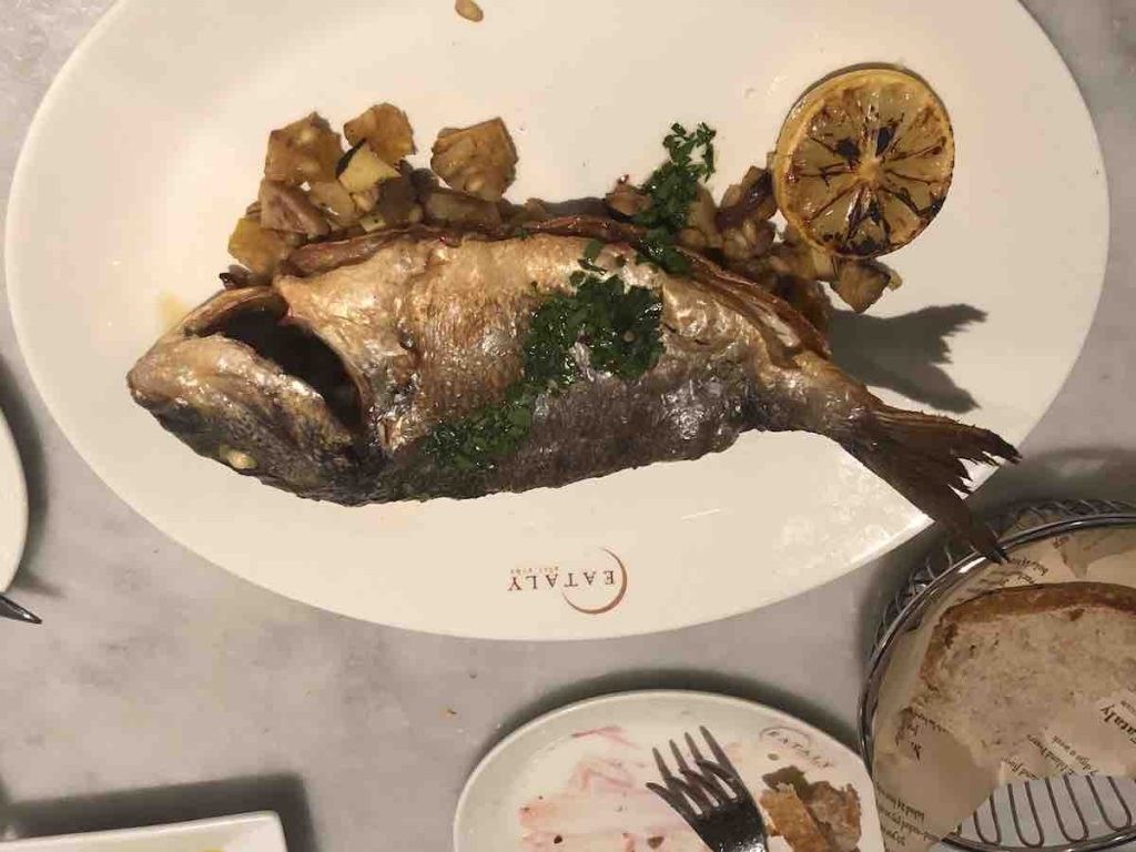 Dead Fish on a plate