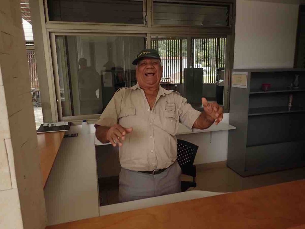 Man laughing