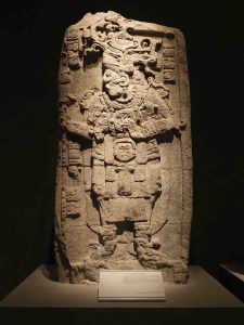 Stela of the Calakmul king, Yuknoom Took’K’awill