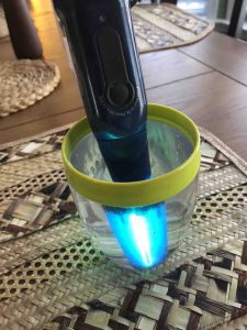 Water purifier lit