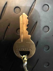 The shed key