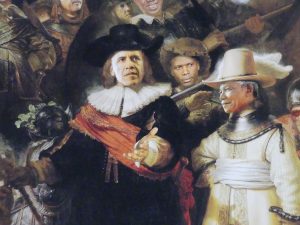 Obama and other prominent African Americans featured in a redone painting of the Night Watch
