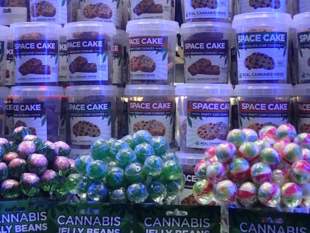 Picture of Cannabis baked muffins entitled "Space Cakes"
