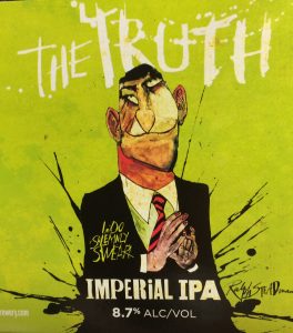 "The Truth" Imperial IPA label